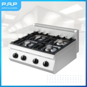 Bếp Âu 4 họng dùng gas KingBetter E-RQB-700X