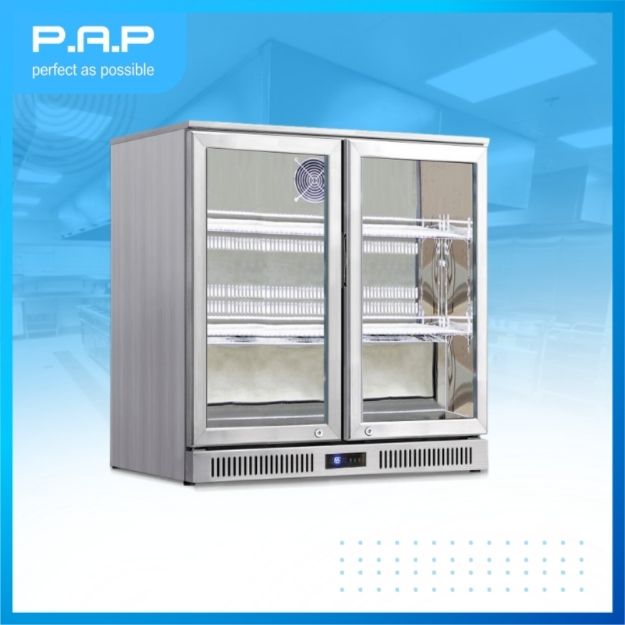 Bottle cooler 2 cửa Fincool FN-BC2D