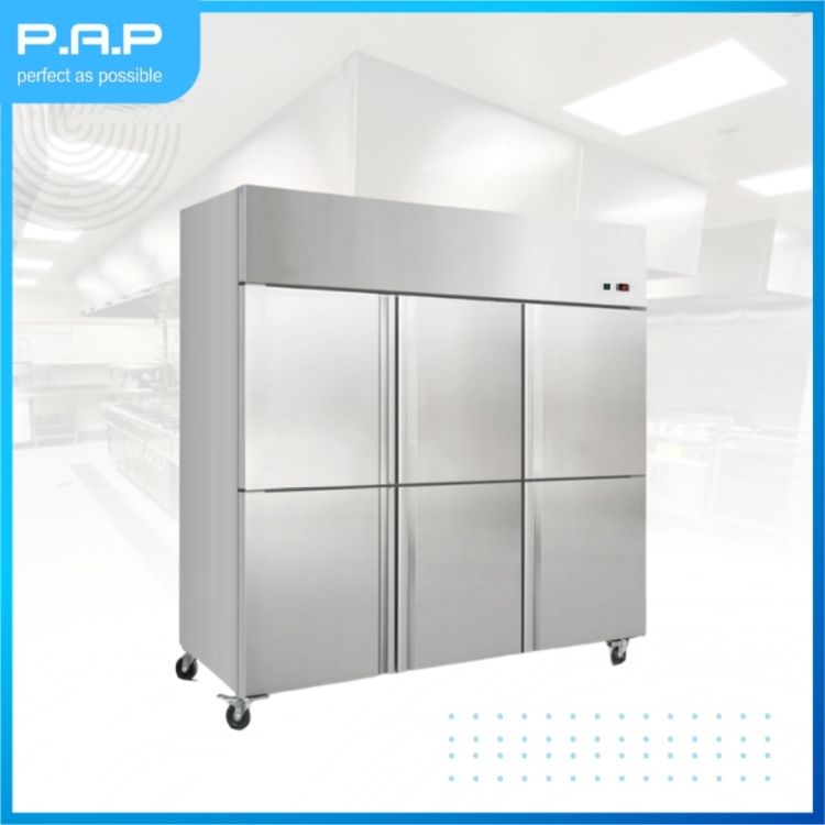 Tủ đông công nghiệp 6 cánh FinoCool FN-URF6D