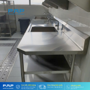 bàn chậu rửa inox 304